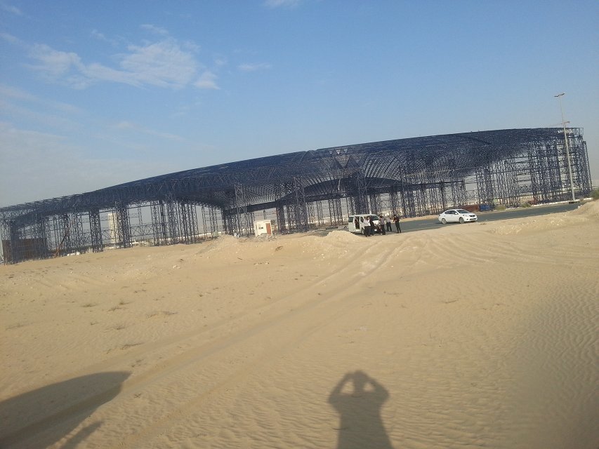 珲春大型场馆网架工程